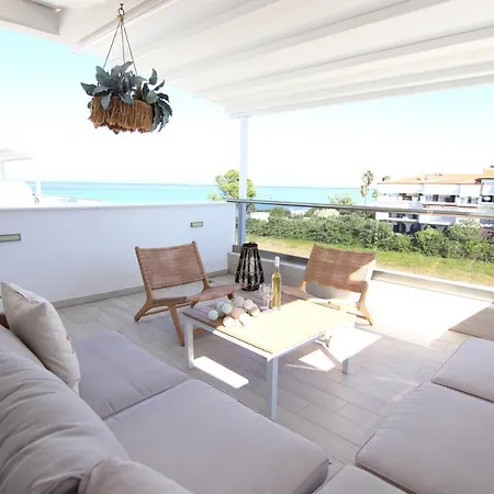 Hanioti Suite Maisonette In Front Of The Sea Extérieur photo